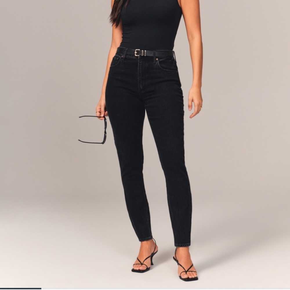 Abercrombie & fitch black jeans